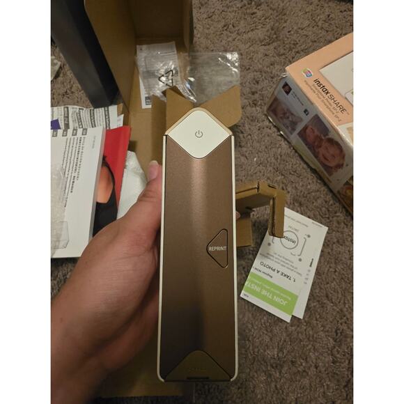 Fujifilm Instax Share SP-2 Mobile Printer (Gold) - Picture 3 of 6